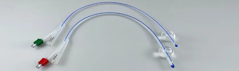 100% Silicone Foley Catheter Banner